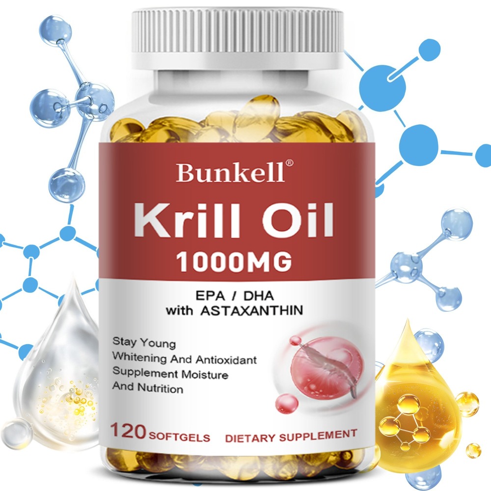 Krill Oil Supplement - Antarctic Krill Oil Supplement - Highly