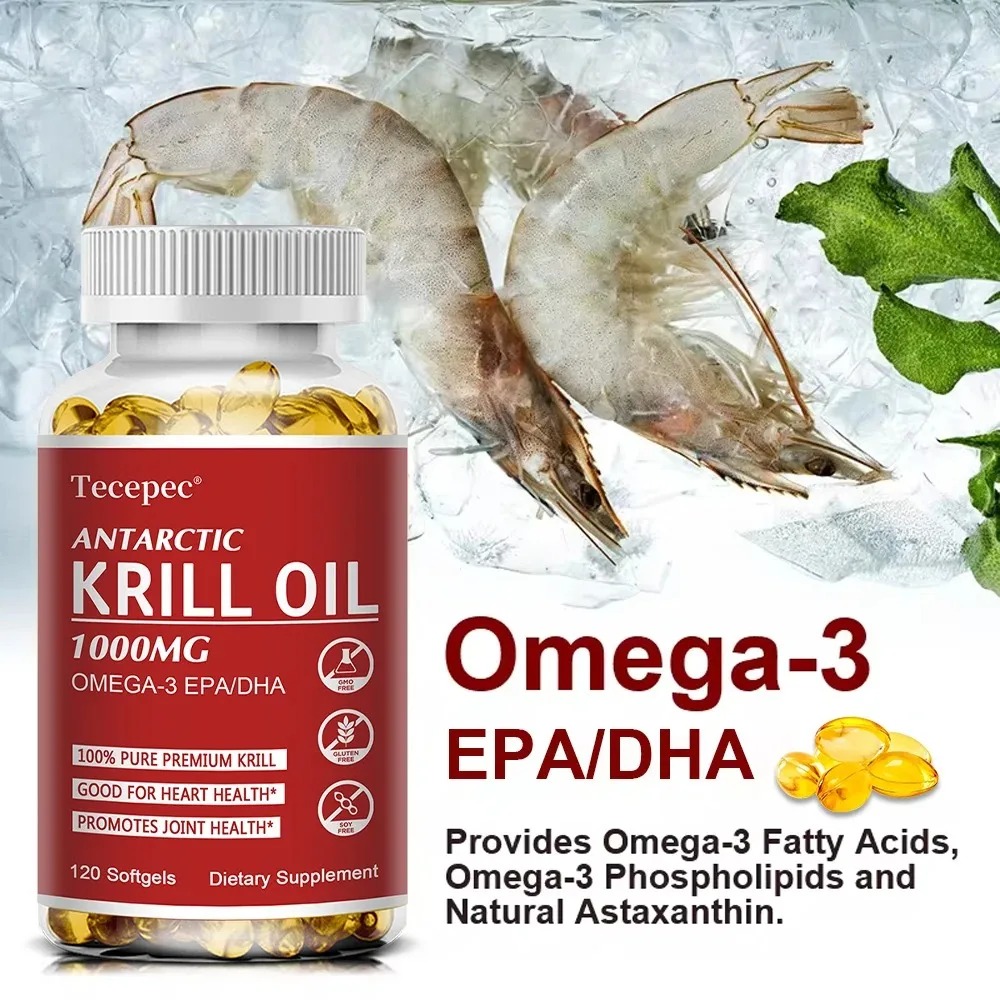 Antarctic Krill Oil Capsules O - огляд і ціна Krill Oil Supplement