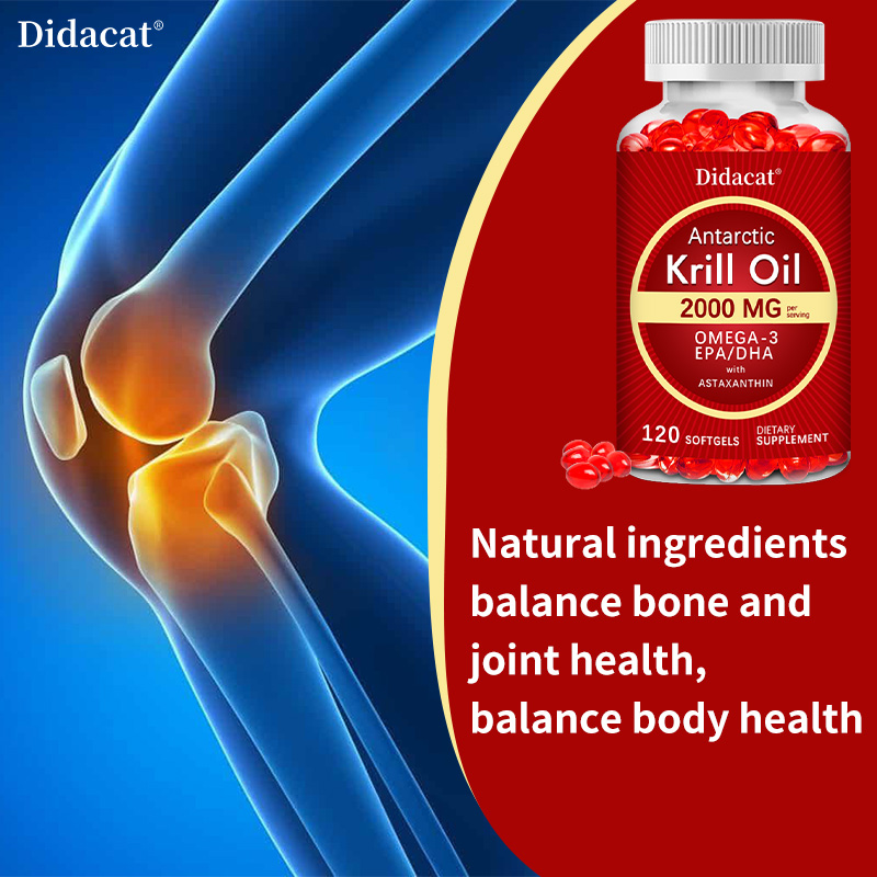 2000mg Antarctic Krill Oil wit - огляд і ціна Krill Oil Supplement
