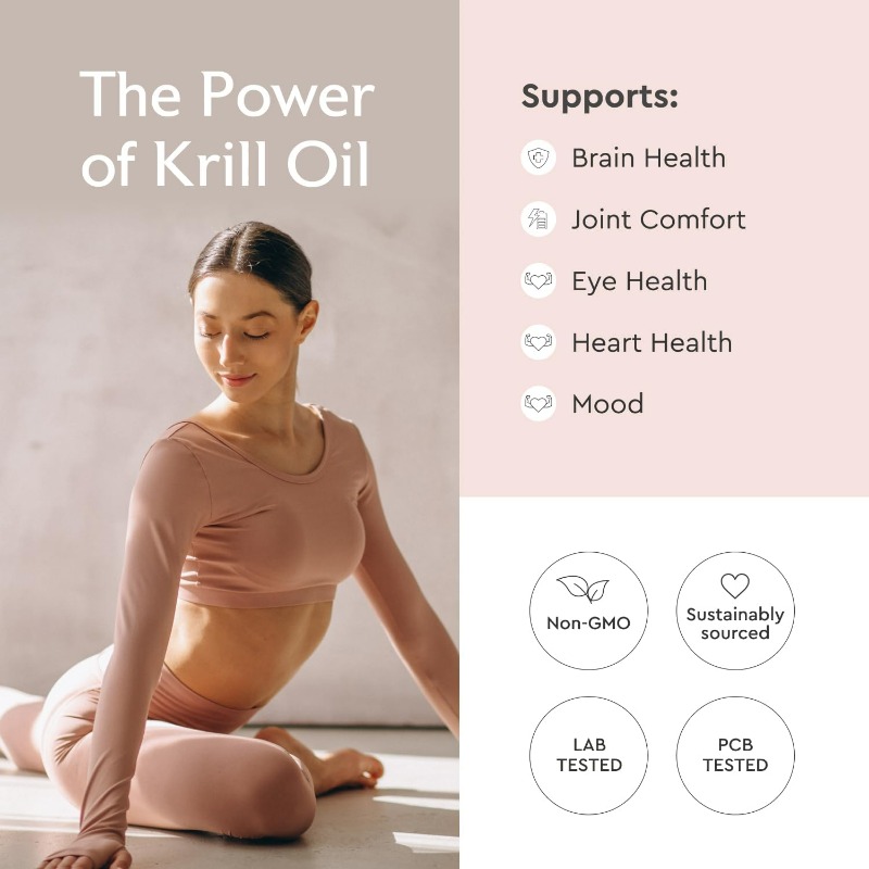 Antarctic Krill Oil 500mg Phos - огляд і ціна Krill Oil Supplement