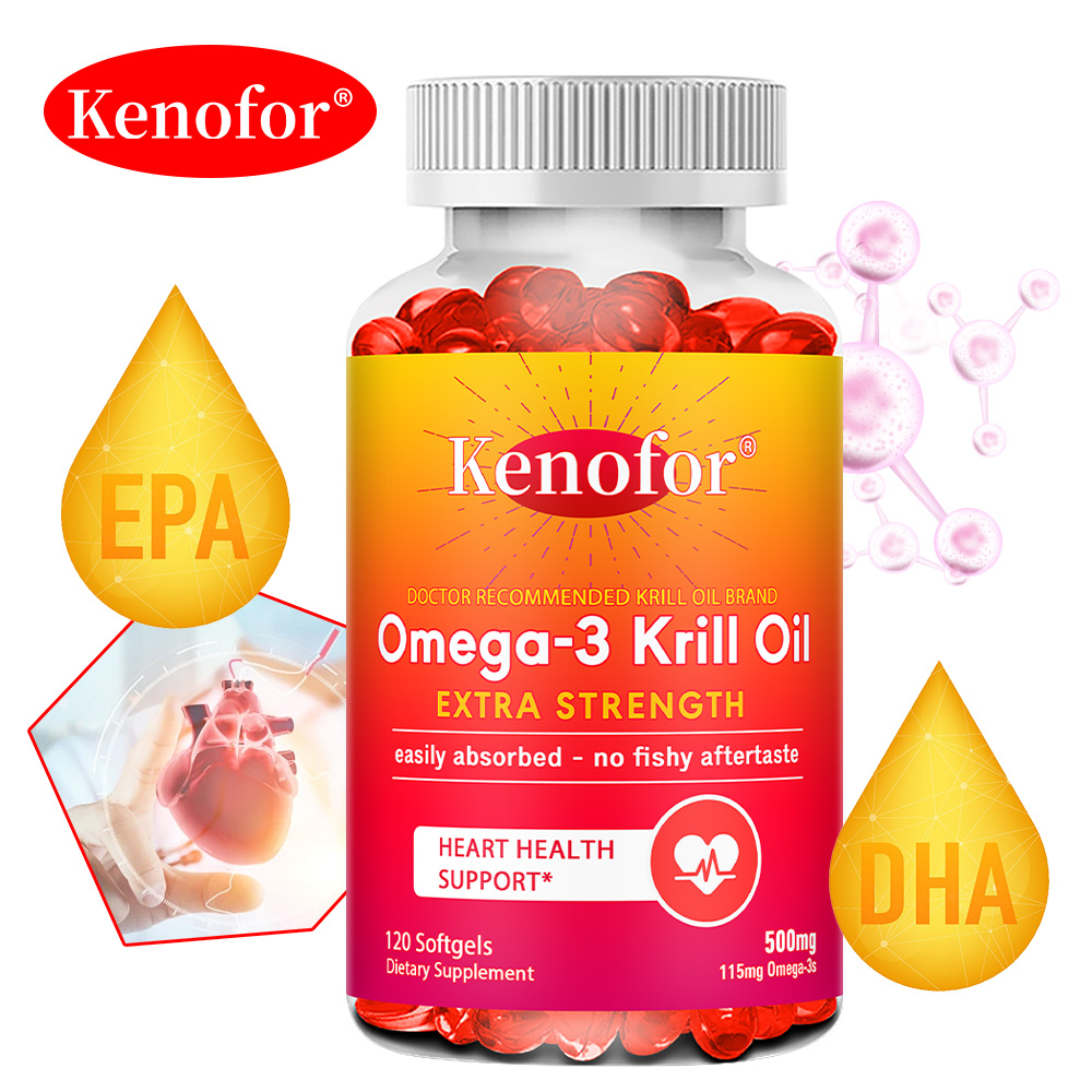 Antarctic Krill Oil 500mg Omeg - огляд і ціна Krill Oil Supplement