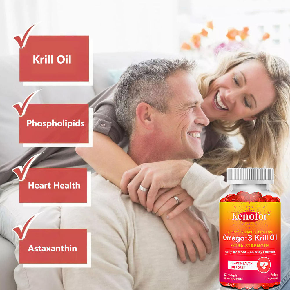 Antarctic Krill Oil 500mg Omeg - огляд і ціна Krill Oil Supplement