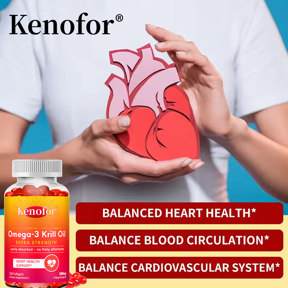 Antarctic Krill Oil 500mg Omeg - огляд і ціна Krill Oil Supplement
