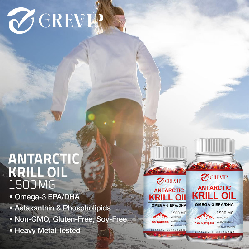 Antarctic Krill Oil Supplement - огляд і ціна Krill Oil Supplement