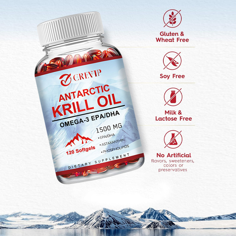 Antarctic Krill Oil Supplement - огляд і ціна Krill Oil Supplement