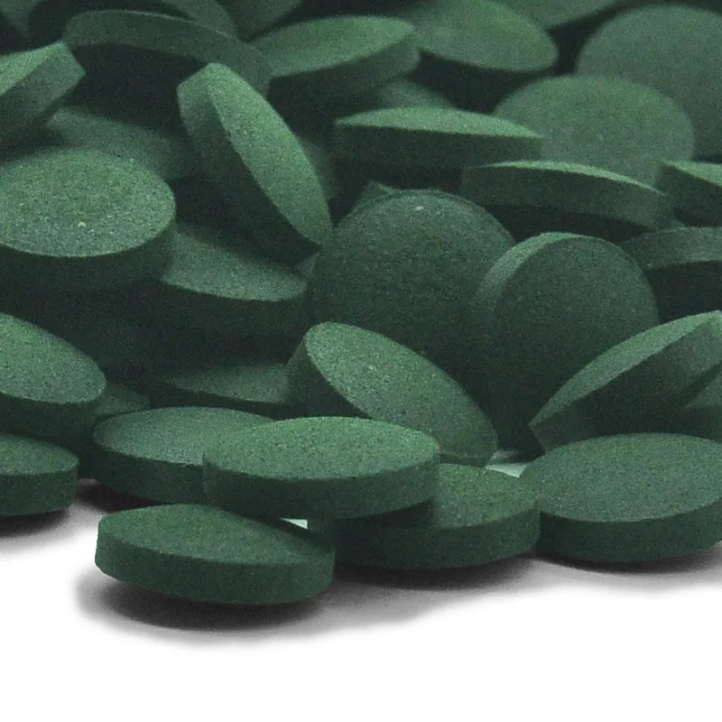 50-1000pcs High Purity Spiruli - огляд і ціна Spirulina Tablet Organic