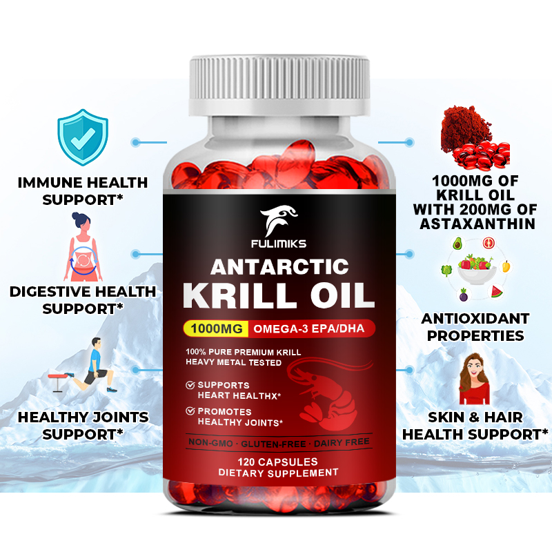 Natural Krill Oil 1000mg Suppl - огляд і ціна Krill Oil Supplement