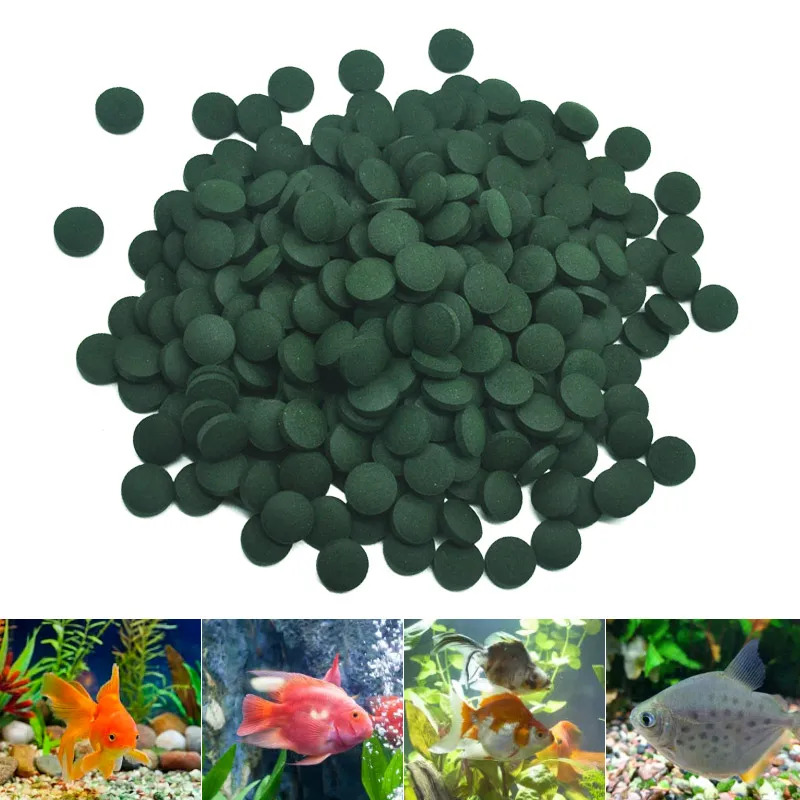 50-300Pcs High Purity Spirulin - огляд і ціна Spirulina Tablet Organic
