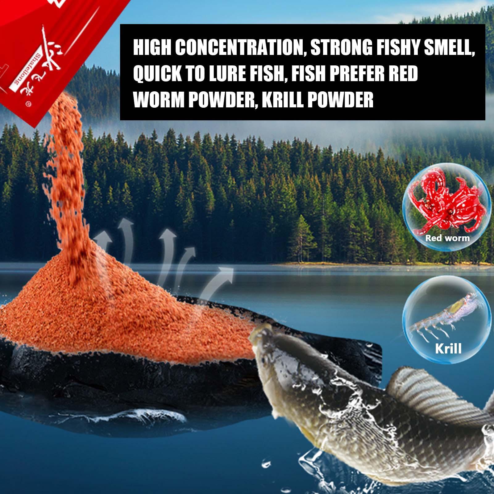 30g Red Worm Scent Powder High - огляд і ціна Krill Oil Supplement