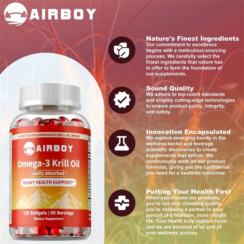 Omega-3 Krill Oil with EPA, DH - огляд і ціна Krill Oil Supplement