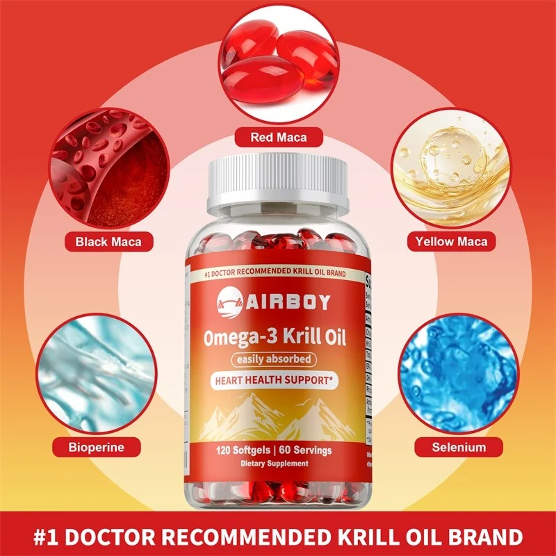 Omega-3 Krill Oil with EPA, DH - огляд і ціна Krill Oil Supplement