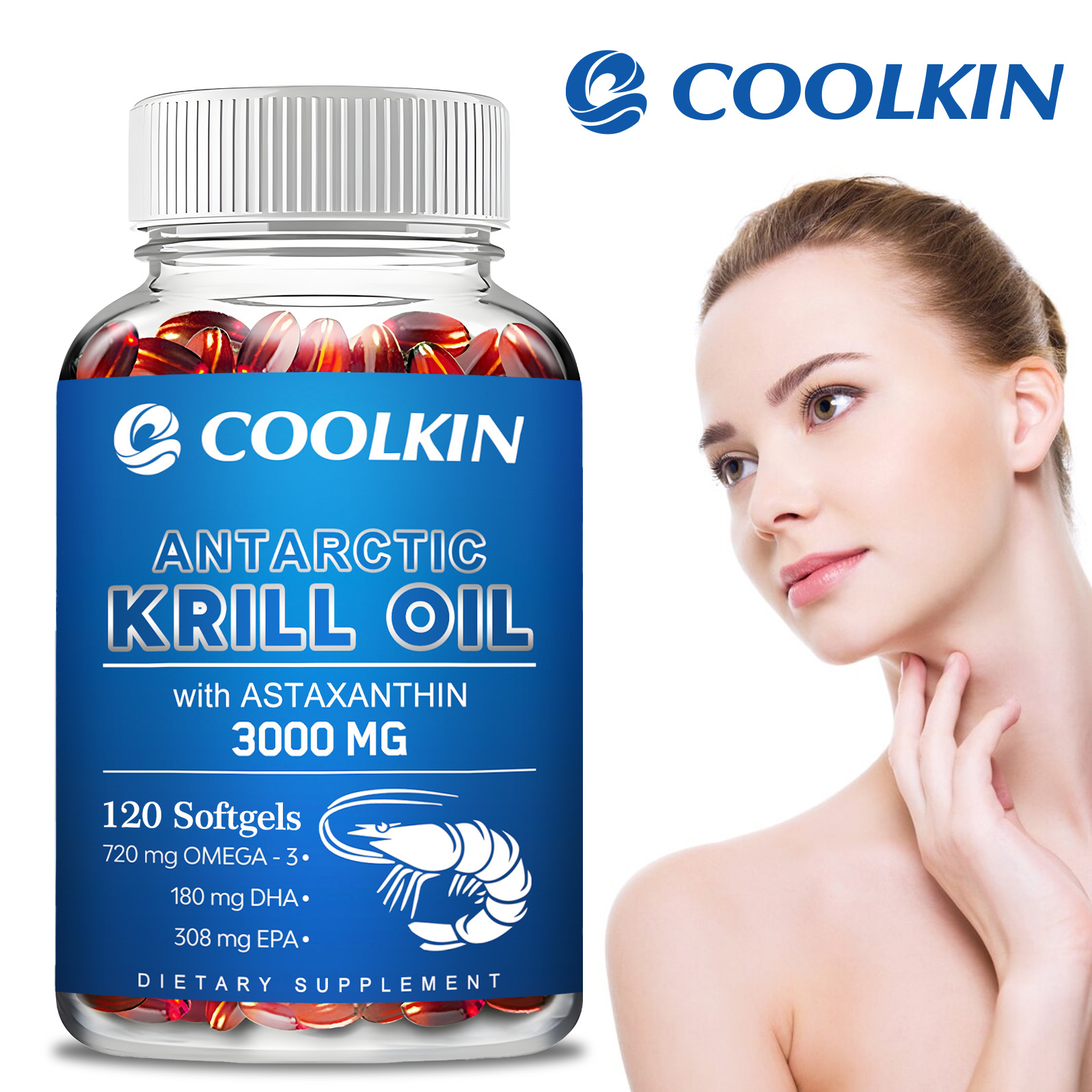 Antarctic Krill Oil Supplement - огляд і ціна Krill Oil Supplement