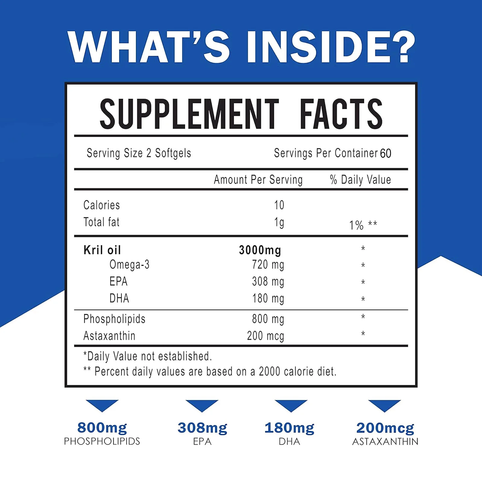 Antarctic Krill Oil Supplement - огляд і ціна Krill Oil Supplement