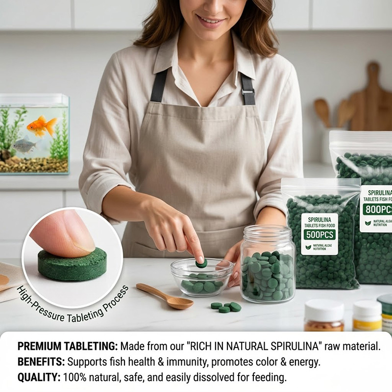 SIKEZHAN High Purity Spirulina - огляд і ціна Spirulina Tablet Organic