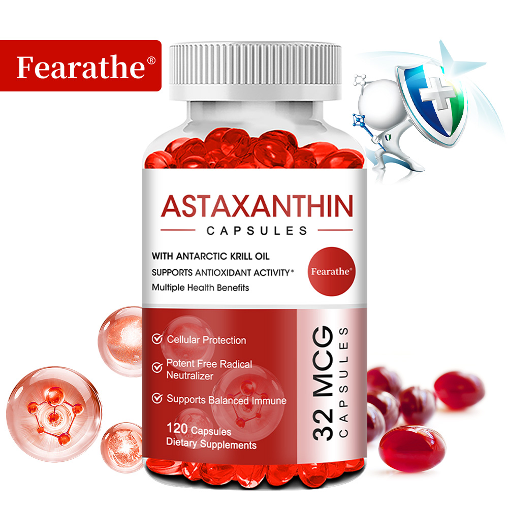 Dietary Supplement Astaxanthin - огляд і ціна Krill Oil Supplement