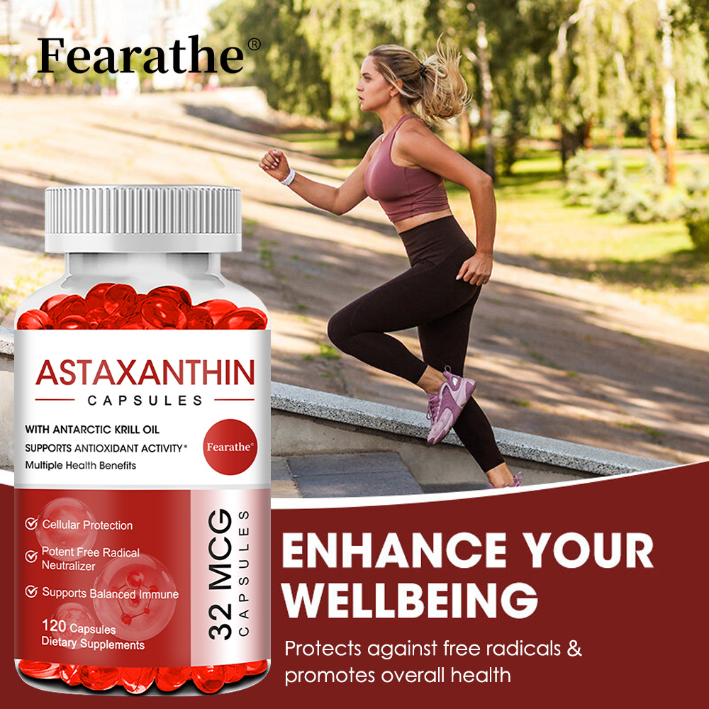 Dietary Supplement Astaxanthin - огляд і ціна Krill Oil Supplement
