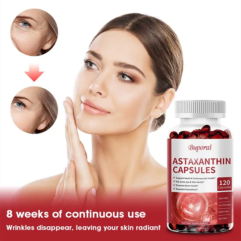 Dietary Supplement Astaxanthin - огляд і ціна Krill Oil Supplement