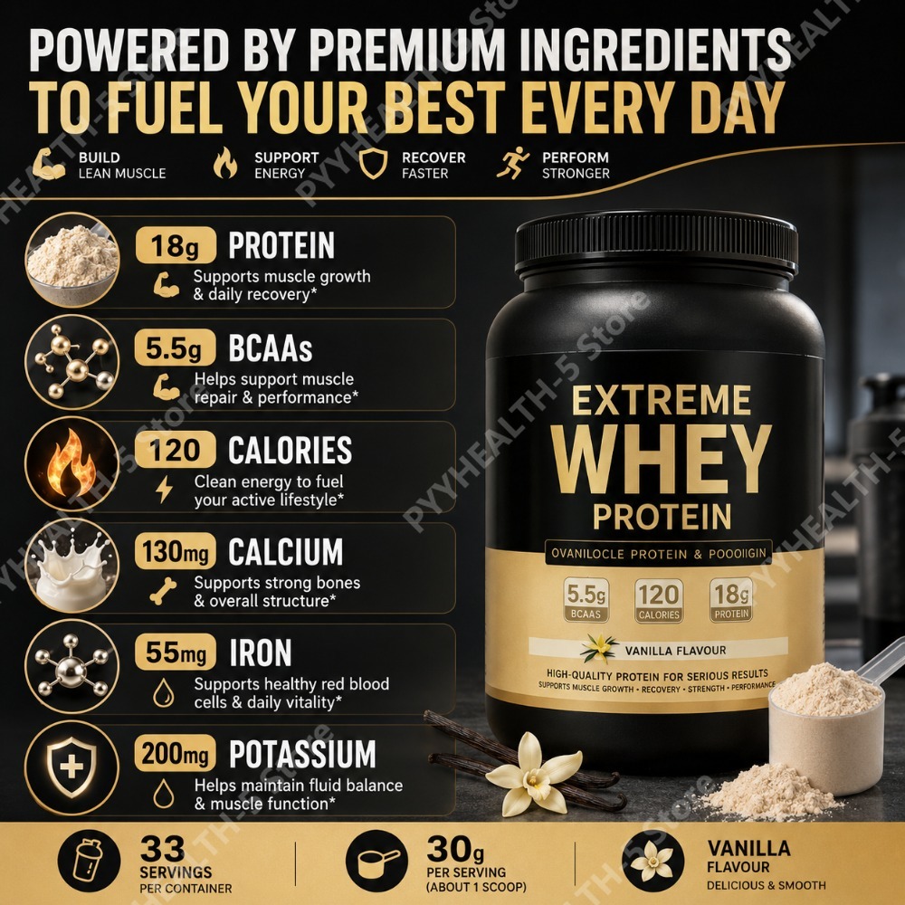 Vanilla Whey Protein Powder 2. - огляд і ціна Fitness Nutrition Whey Protein