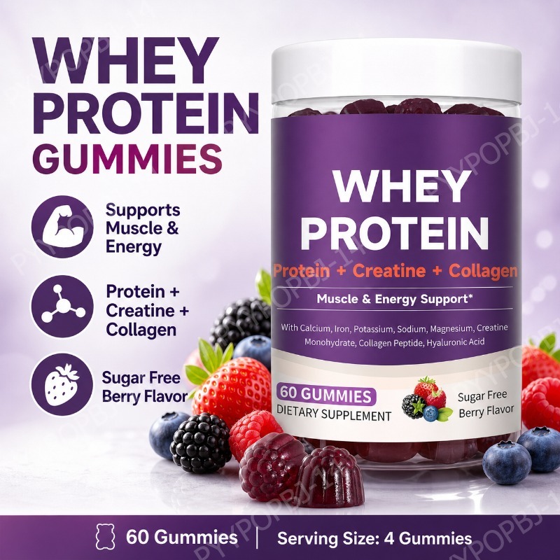 Protein Gummies with Whey Crea - огляд і ціна Fitness Nutrition Whey Protein