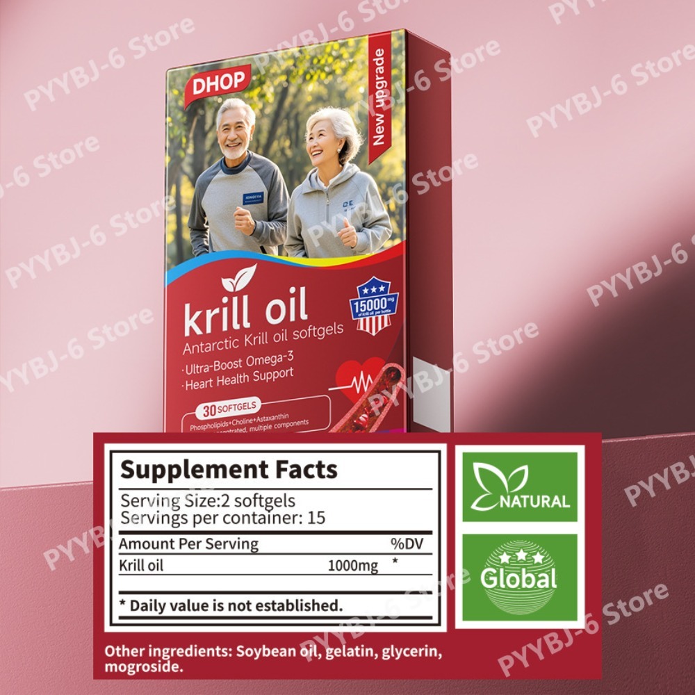 Antarctic Krill Oil 15000mg 30 - огляд і ціна Krill Oil Supplement