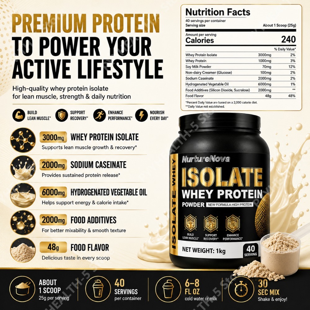 Isolate Whey Protein Powder 1k - огляд і ціна Fitness Nutrition Whey Protein