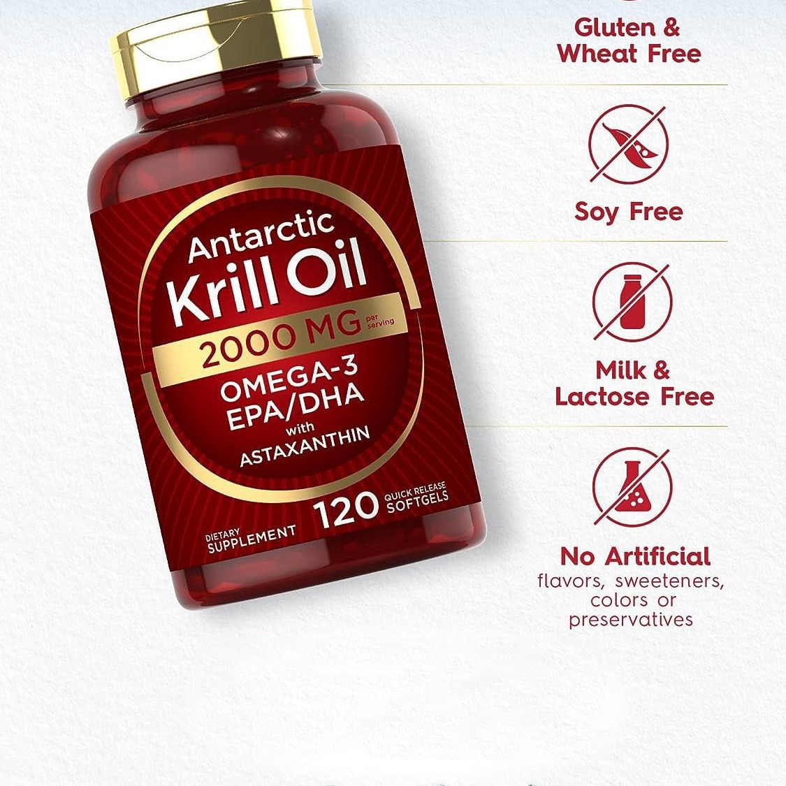 Krill oil soft capsules supple - огляд і ціна Krill Oil Supplement
