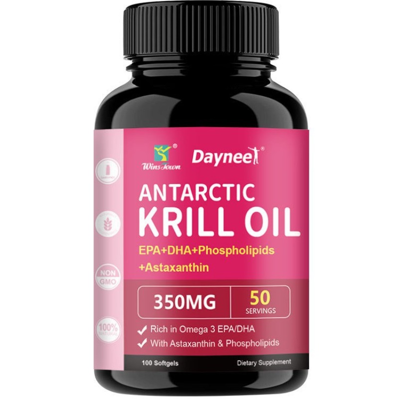 Krill oil soft capsules supple - огляд і ціна Krill Oil Supplement